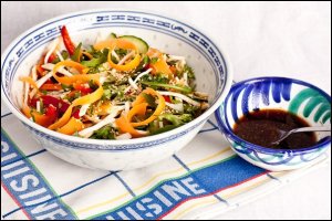 Vegetable Salad with Vietnamese Dressing
